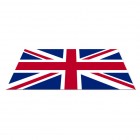 Union Jack Self Adhesive Horse Trailer Horsebox Sticker Logo
